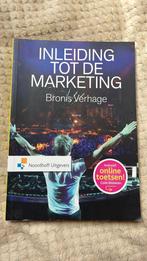 Bronis Verhage - Inleiding tot de marketing, Boeken, Ophalen of Verzenden, Bronis Verhage, Zo goed als nieuw