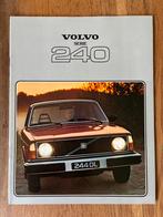 Volvo 240 brochure 1978, Verzenden, Zo goed als nieuw, Volvo