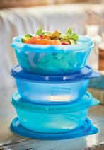 Tupperware ruimtekommen 600 ml, Huis en Inrichting, Keuken | Tupperware, Verzenden, Nieuw, Blauw, Bak of Kom