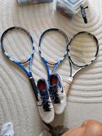Babolat Tennis Rackets (3) + Schoenen + tas + ballen :D, Ophalen, Gebruikt, Racket, Babolat
