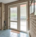 Kunststof Voordeur met Zijraam, Doe-het-zelf en Verbouw, Deuren en Horren, Ophalen, Kunststof, Buitendeur, 200 tot 215 cm