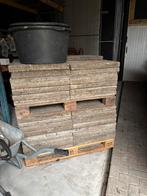 Grindtegels 60x40  80 st, Doe-het-zelf en Verbouw, Ophalen of Verzenden, Zo goed als nieuw