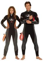 Duikpak Beuchat Focea Comfort 3, 7 mm overal en 5 mm body, Watersport en Boten, Ophalen, Zo goed als nieuw, Duikpak