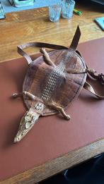 Uniek krokodillen tasje van echt leer, Ophalen of Verzenden, Gebruikt