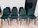 8x eetkamerstoelen. Gelijk op te halen!, Ophalen of Verzenden, Zo goed als nieuw, Metaal, Vijf, Zes of meer stoelen
