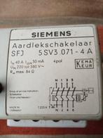 Siemens Aardlekschakelaar SFJ 5SV3.071-4A, Ophalen of Verzenden