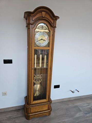 Mooie Staande Klok - Licht Eiken, Meerdere Melodieën beschikbaar voor biedingen