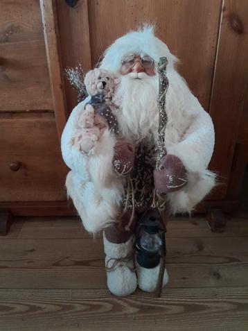 ~ Grote Nostalgische Witte Kerstman beschikbaar voor biedingen