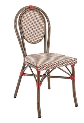DIVERSE Franse bistro terrasstoelen + marmeren tafels horeca beschikbaar voor biedingen