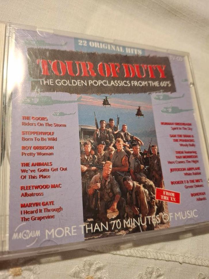 Tour of Duty - Golden Popclassics CD, Cd's en Dvd's, Cd's | Pop, Zo goed als nieuw, 1960 tot 1980, Ophalen of Verzenden