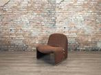 Artifort Alky bruin bij TheReSales, Huis en Inrichting, Fauteuils, Ophalen, Minder dan 75 cm, Design, Zo goed als nieuw