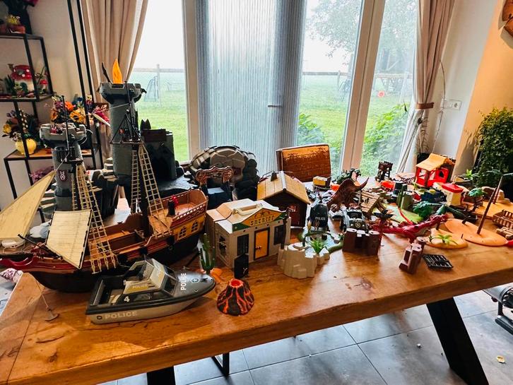 Heel veel playmobil!, Kinderen en Baby's, Speelgoed | Playmobil, Gebruikt, Ophalen