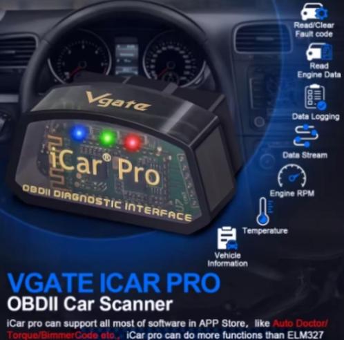 Vgate iCar Pro elm 327 V2.3 OBD 2 OBD2, Auto diversen, Autogereedschap, Nieuw, Ophalen of Verzenden