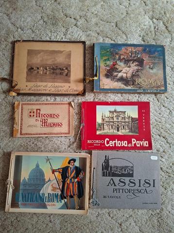 Italië,  boekjes oud beschikbaar voor biedingen