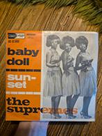 The Supremes - Baby Doll / Sunset - Zeldzaam!, Gebruikt, 7 inch, Single, Ophalen of Verzenden