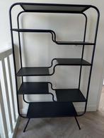 Zwart metalen stellingkast / vakkenkast, Ophalen, Zo goed als nieuw