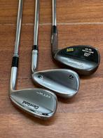 Golf Wedges set van 3 (58,56&52 graden), Ophalen of Verzenden, Zo goed als nieuw, Set, Cleveland