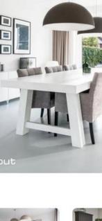 Te koop zeer mooie eettafel, 100 tot 150 cm, 200 cm of meer, Ophalen of Verzenden, Zo goed als nieuw