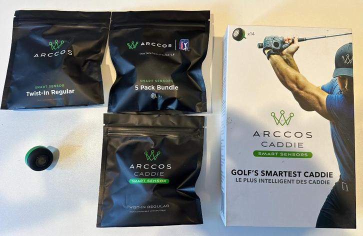 Arccos Caddy complete starter set, Sport en Fitness, Golf, Zo goed als nieuw, Overige typen, Overige merken, Ophalen of Verzenden