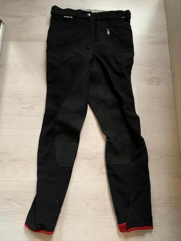 paardrijbroek zwart maat 152 beschikbaar voor biedingen