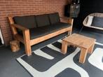 Robuuste 3 persoons buitenbank van douglashout., Ophalen of Verzenden, Zo goed als nieuw, Hout