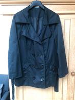 Zeer mooie zwarte jas maat 48/50 echt als nieuw, Kleding | Dames, Grote Maten, Ophalen, Zo goed als nieuw, Zwart, Jas of Mantel
