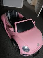 Roze beetle dune auto voor kinderen., Ophalen