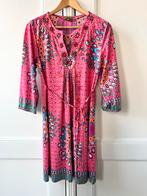 K-design jurkje roze met kleurtjes, maat L, Kleding | Dames, Maat 38/40 (M), Ophalen of Verzenden, Zo goed als nieuw, Roze