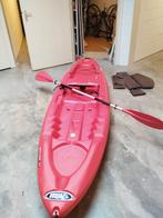 Pelican Boost 100 kayak – complete set met peddel & karretje, Watersport en Boten, Kano's, Ophalen, Zo goed als nieuw, Eén persoon
