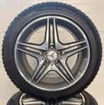 Originele Mercedes winterset 215/55/18 past op meerder model, Ophalen, 18 inch, 215 mm, Banden en Velgen
