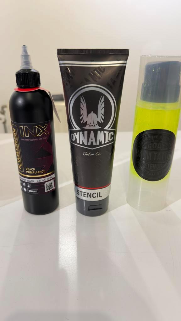 Tattoo Ink & Stencil Stuff - Kwadron, Dynamic, Balm, Hobby en Vrije tijd, Overige Hobby en Vrije tijd, Nieuw, Ophalen of Verzenden