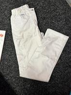 Tandartsassistente broeken (x2), Kleding | Dames, Wit, Zo goed als nieuw, Maat 36 (S), Ophalen