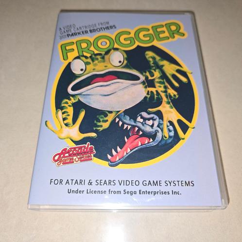 Frogger Atari 2600 Game Case, Spelcomputers en Games, Games | Atari, Zo goed als nieuw, Verzenden