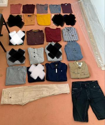 Heren kleding S/M - veel G-Star en Chasin beschikbaar voor biedingen