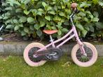 Roze Pelikaan Kinderfiets, Ophalen, Gebruikt, 14 inch of minder, Handrem