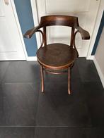 Thonet (buro) stoeltje, Huis en Inrichting, Ophalen of Verzenden, Gebruikt, Bruin, Eén