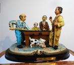 Biljart Café Sculptuur Florentina Porselein Italië👀😎💑🤗🎁, Ophalen of Verzenden