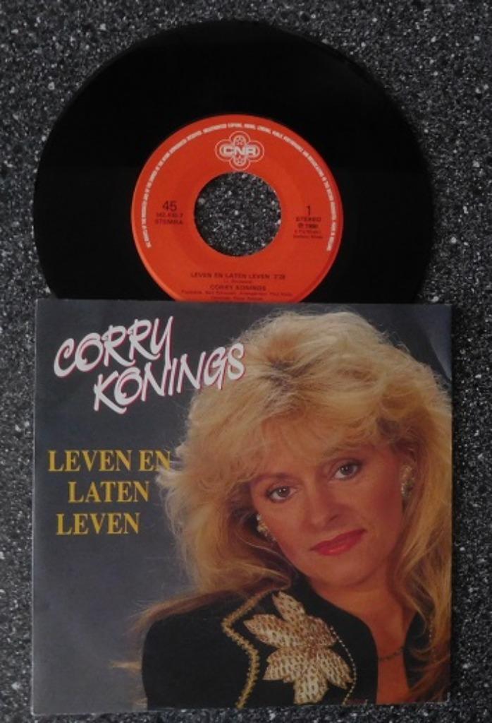 Corry Konings - leven en laten leven (vanaf € 1,75), Cd's en Dvd's, Vinyl | Nederlandstalig, Ophalen of Verzenden