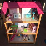 Kidkraft Poppenhuis op Wielen - Om op te knappen!, Ophalen of Verzenden, Gebruikt, Poppenhuis