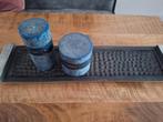 Ptmd plateau, Huis en Inrichting, Woonaccessoires | Dienbladen, Ophalen of Verzenden, Zo goed als nieuw, Rond, Overige materialen