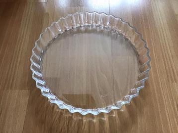 Glazen quiche bakvorm doorsnede 27 cm beschikbaar voor biedingen
