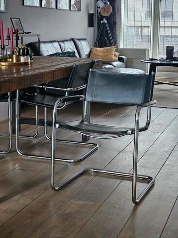 Set of 4 vintage designers buisframe stoelen uit '70 beschikbaar voor biedingen