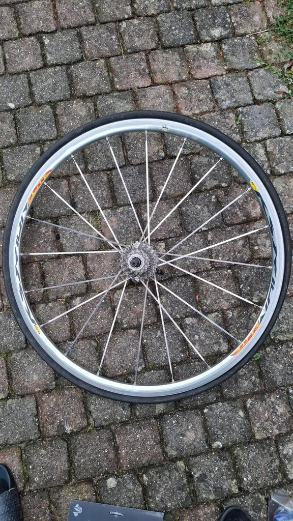 Mavic Racefiets Wielset 700x23c - Vredestein/Schwalbe, Fietsen en Brommers, Fietsonderdelen, Ophalen, Gebruikt, Wiel, Mavic