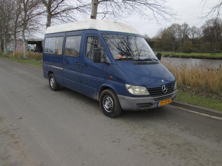 Mercedes Sprinter Camper 211CDI bj 2000, Caravans en Kamperen, Campers, Particulier, tot en met 3, Buscamper of Camperbus, Mercedes-Benz