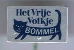 Het Vrije volk Bommel blik kranten speldje ( W_044 ), Verzamelen, Speldjes, Pins en Buttons, Verzenden, Nieuw, Merk, Speldje of Pin