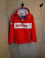 Superdry Windbreaker Jas - Weinig Gedragen, Overige maten, Ophalen of Verzenden, Zo goed als nieuw, Rood