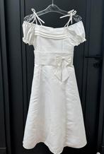 Nieuw! Esther Paris bruidsmeisjes jurk feestjurk mt 12 jaar, Ophalen of Verzenden, Nieuw, Wit, Bruidsmeisjeskleding