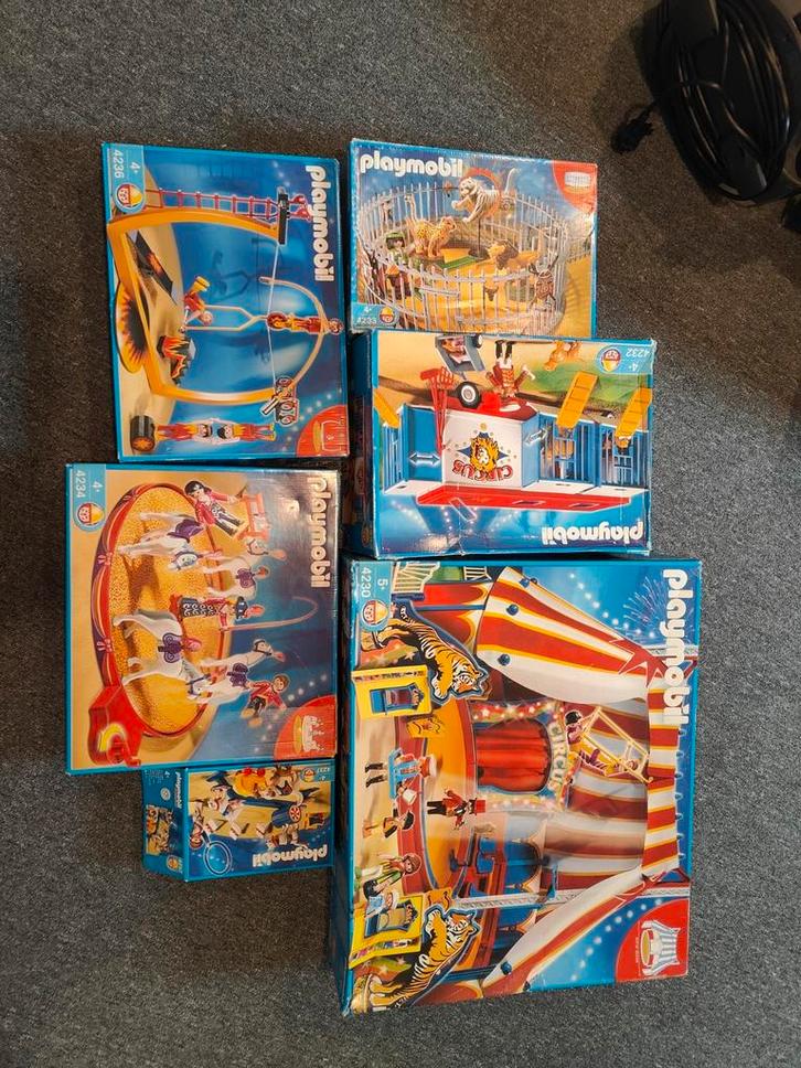 Diverse Playmobil Circus sets, Kinderen en Baby's, Speelgoed | Playmobil, Gebruikt, Ophalen