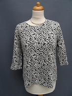 ESQUALO maat 38, zwart-wit top., Maat 38/40 (M), Zwart, Esqualo, Ophalen of Verzenden