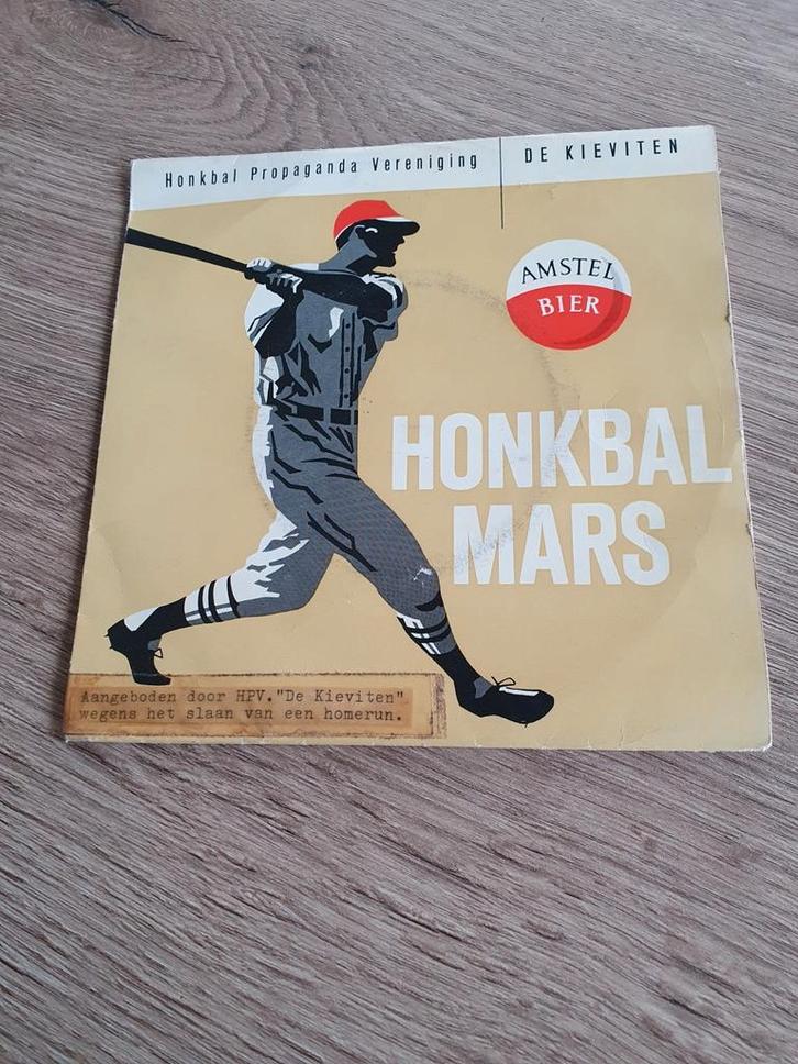 Single Honkbal mars Amstel bier 1961, Boeken, Humor, Zo goed als nieuw, Ophalen of Verzenden